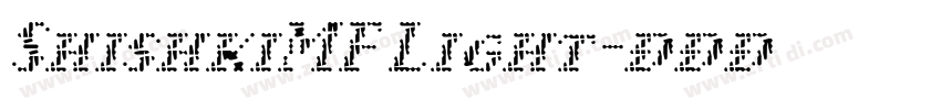 ShishkiMF Light字体转换 ShishkiMF Light字体转换